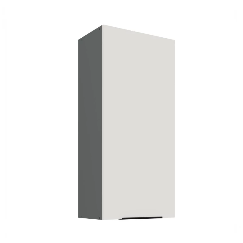 Hochschrank LUNARA - Breite 50 cm, weiß/anthrazit