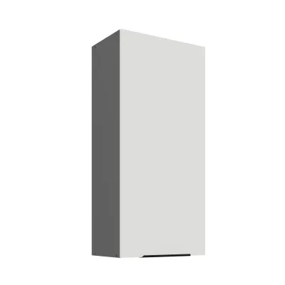 Hochschrank LUNARA - Breite 50 cm, weiß/anthrazit