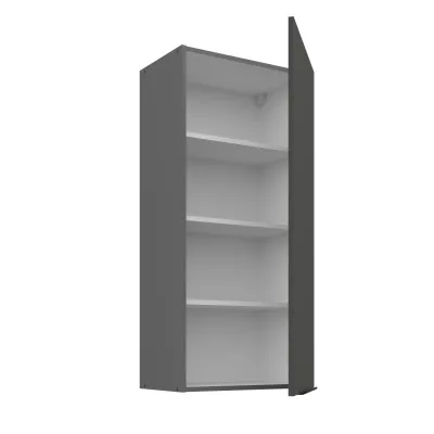 Hoher Küchenoberschrank LUNARA – Breite 50 cm, Graphit/Anthrazit