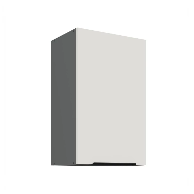 Oberschrank LUNARA – Breite 45 cm, weiß/anthrazit