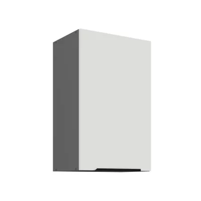 Oberschrank LUNARA – Breite 45 cm, weiß/anthrazit