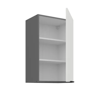 Oberschrank LUNARA – Breite 45 cm, weiß/anthrazit