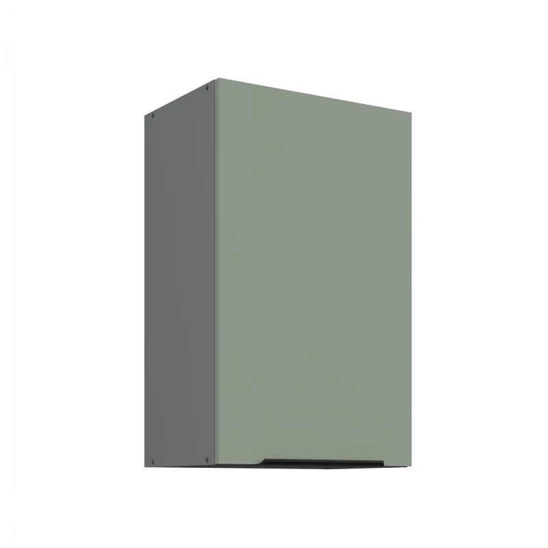 Oberschrank LUNARA – Breite 45 cm, Grün/Anthrazit