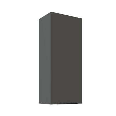 Hoher Küchenoberschrank LUNARA – Breite 45 cm, Graphit/Anthrazit