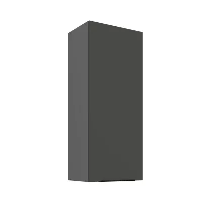Hoher Küchenoberschrank LUNARA – Breite 45 cm, Graphit/Anthrazit