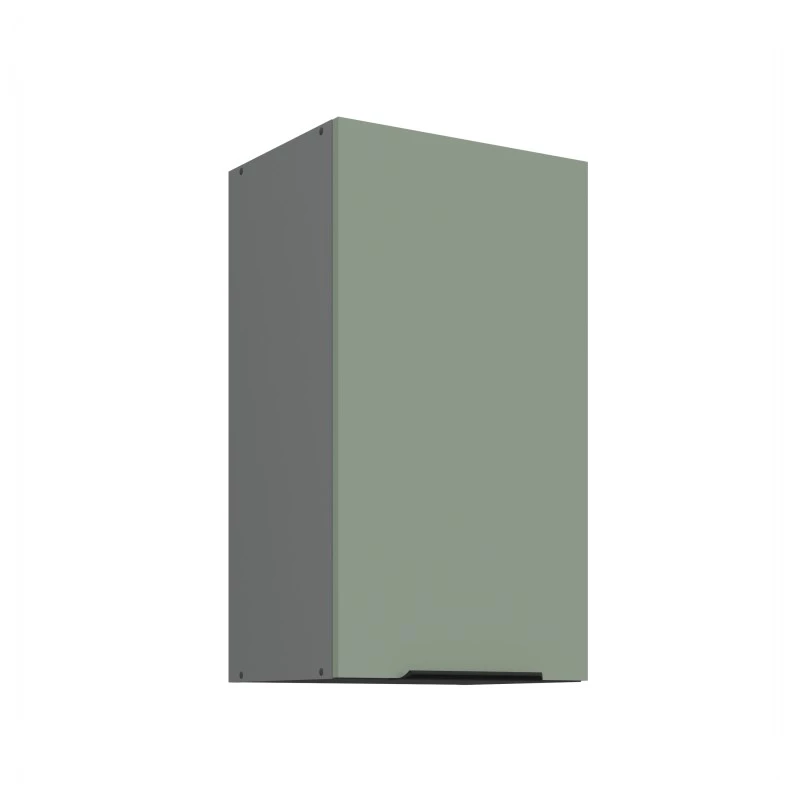 Oberschrank LUNARA – Breite 40 cm, Grün/Anthrazit