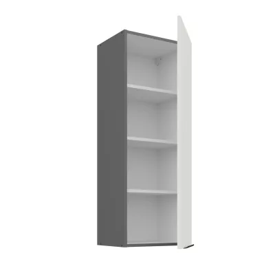 LUNARA Küchenoberschrank – Breite 40 cm, Weiß/Anthrazit