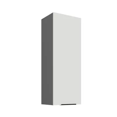LUNARA Küchenoberschrank – Breite 40 cm, Weiß/Anthrazit