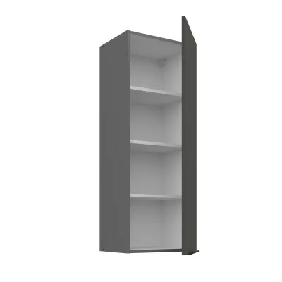 Hoher Küchenoberschrank LUNARA – Breite 40 cm, Graphit/Anthrazit