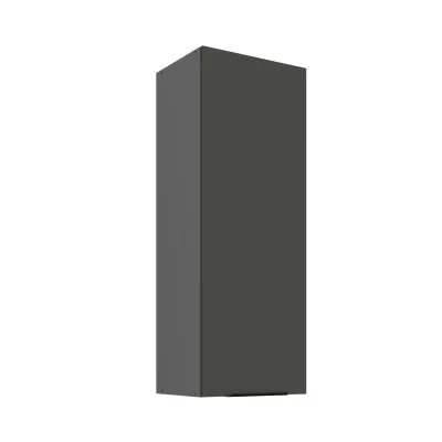 Hoher Küchenoberschrank LUNARA – Breite 40 cm, Graphit/Anthrazit