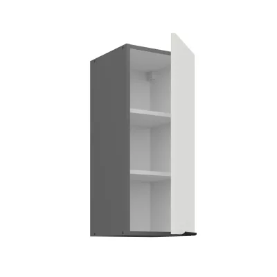 Oberschrank LUNARA – Breite 30 cm, weiß/anthrazit
