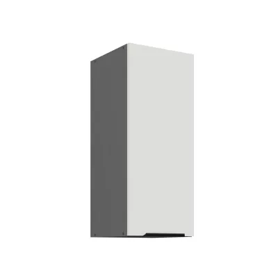 Oberschrank LUNARA – Breite 30 cm, weiß/anthrazit