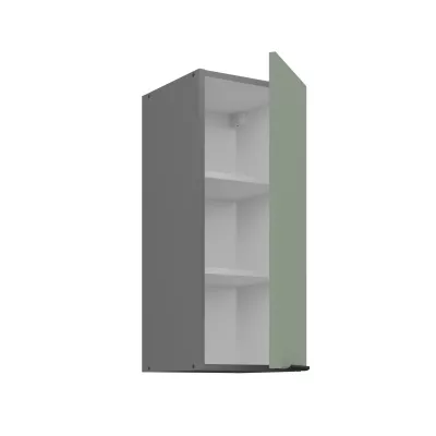 Oberschrank LUNARA – Breite 30 cm, Grün/Anthrazit