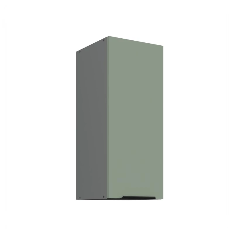 Oberschrank LUNARA – Breite 30 cm, Grün/Anthrazit