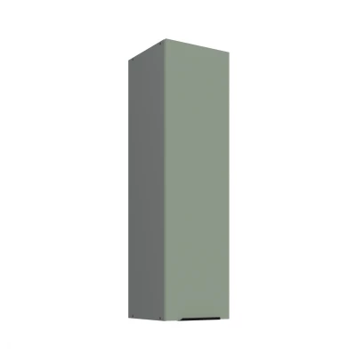 Hoher Küchenoberschrank LUNARA – Breite 30 cm, Grün/Anthrazit