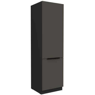 LUNARA Küchenschrank – Breite 60 cm, Graphit/Schwarz