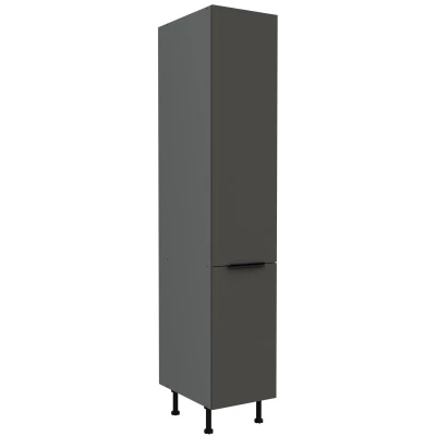 LUNARA Küchenschrank – Breite 40 cm, Graphit/Anthrazit