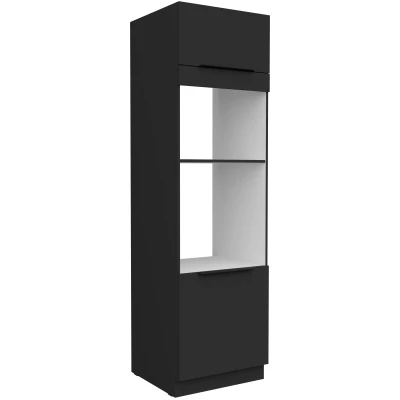 Einbauschrank LUNARA – Breite 60 cm, schwarz