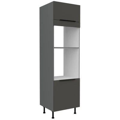 Einbauschrank LUNARA – Breite 60 cm, Graphit/Anthrazit