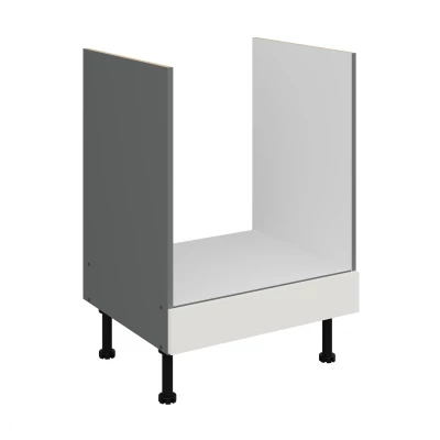 LUNARA Ofenschrank – Breite 60 cm, weiß/anthrazit