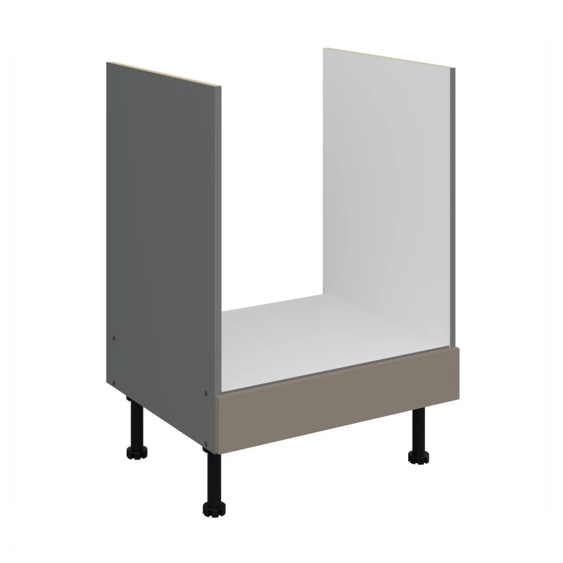 LUNARA Ofenschrank – Breite 60 cm, Dunkelbeige/Anthrazit