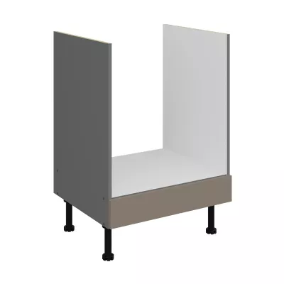 LUNARA Ofenschrank – Breite 60 cm, Dunkelbeige/Anthrazit