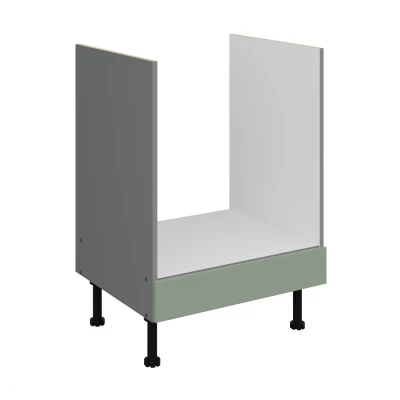 LUNARA Ofenschrank – Breite 60 cm, Grün/Anthrazit