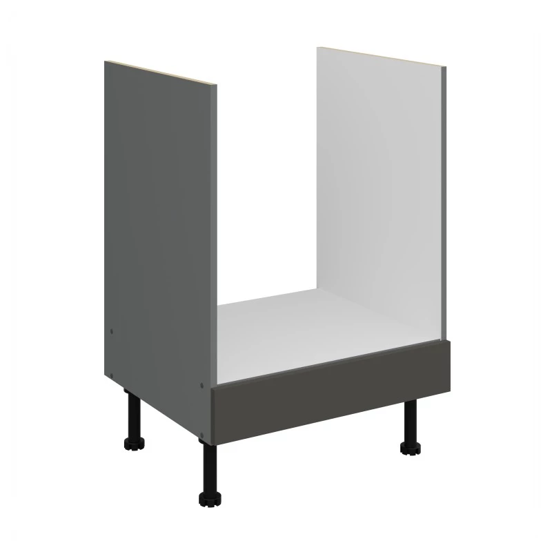 LUNARA Ofenschrank – Breite 60 cm, Graphit/Anthrazit