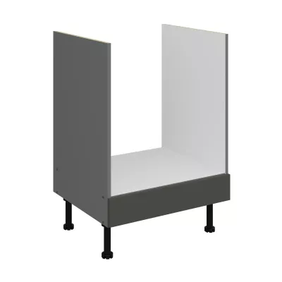 LUNARA Ofenschrank – Breite 60 cm, Graphit/Anthrazit