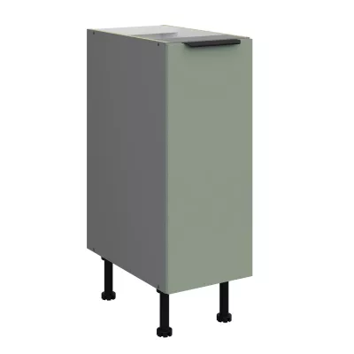 LUNARA Auszugsschrank – Breite 30 cm, Grün/Anthrazit