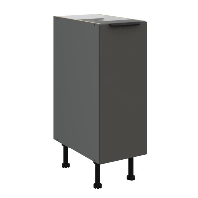 LUNARA Auszugsschrank – Breite 30 cm, Graphit/Anthrazit