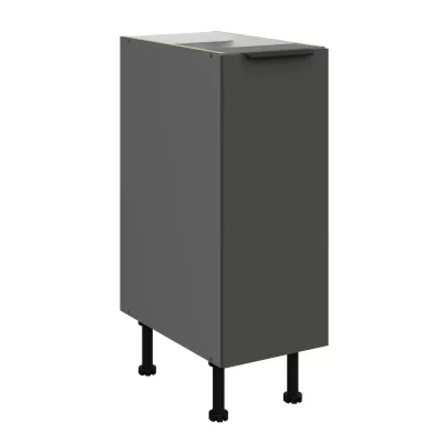 LUNARA Auszugsschrank – Breite 30 cm, Graphit/Anthrazit
