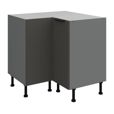 Unterschrank LUNARA - 90x90 cm, Graphit/Anthrazit
