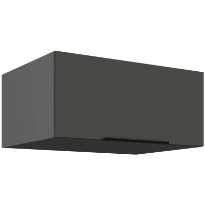 Tiefe Dunstabzugshaube LUNARA – Breite 80 cm, Graphit/Anthrazit