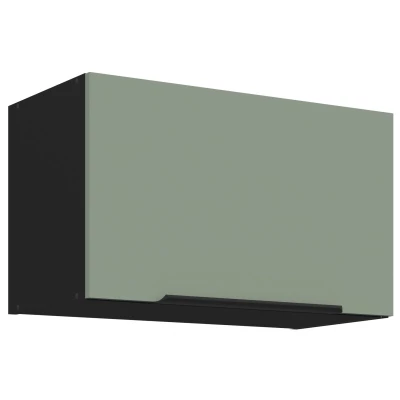 LUNARA Dunstabzugshaube – Breite 60 cm, grün/schwarz