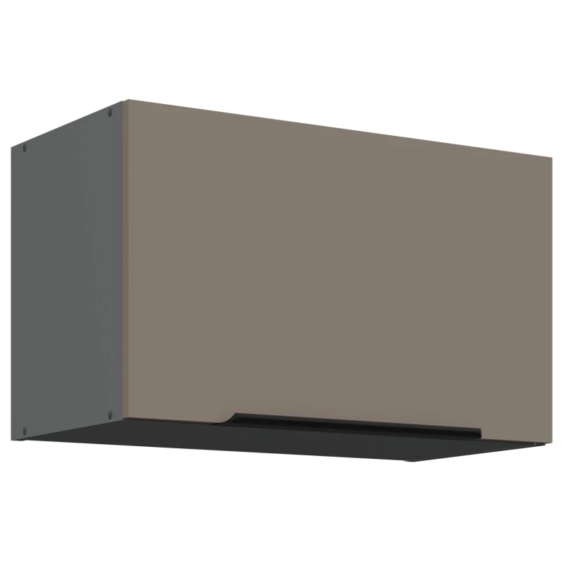 LUNARA Dunstabzugshaube – Breite 60 cm, Dunkelbeige/Anthrazit