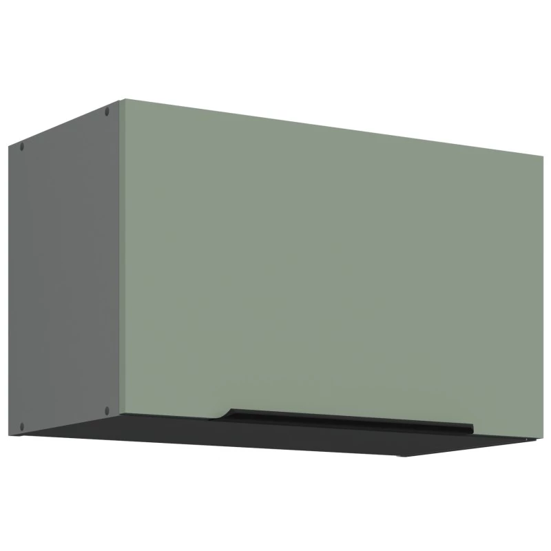 LUNARA Dunstabzugshaube – Breite 60 cm, Grün/Anthrazit