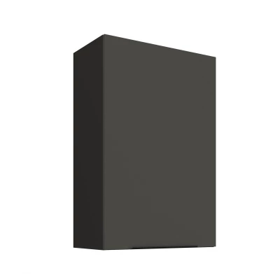 Hoher Wandschrank LUNARA – Breite 60 cm, Graphit/Schwarz