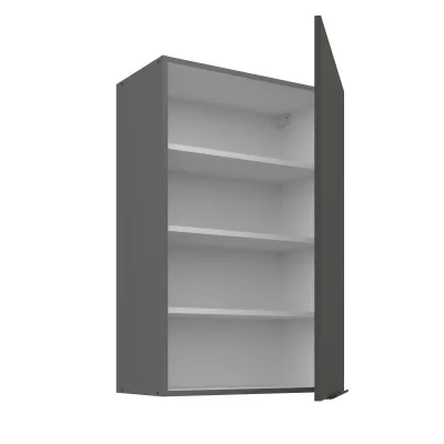 Hoher Wandschrank LUNARA – Breite 60 cm, Graphit/Anthrazit