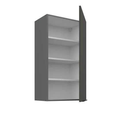 Hoher Wandschrank LUNARA – Breite 50 cm, Graphit/Anthrazit