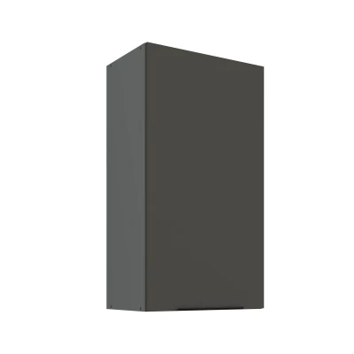 Hoher Wandschrank LUNARA – Breite 50 cm, Graphit/Anthrazit