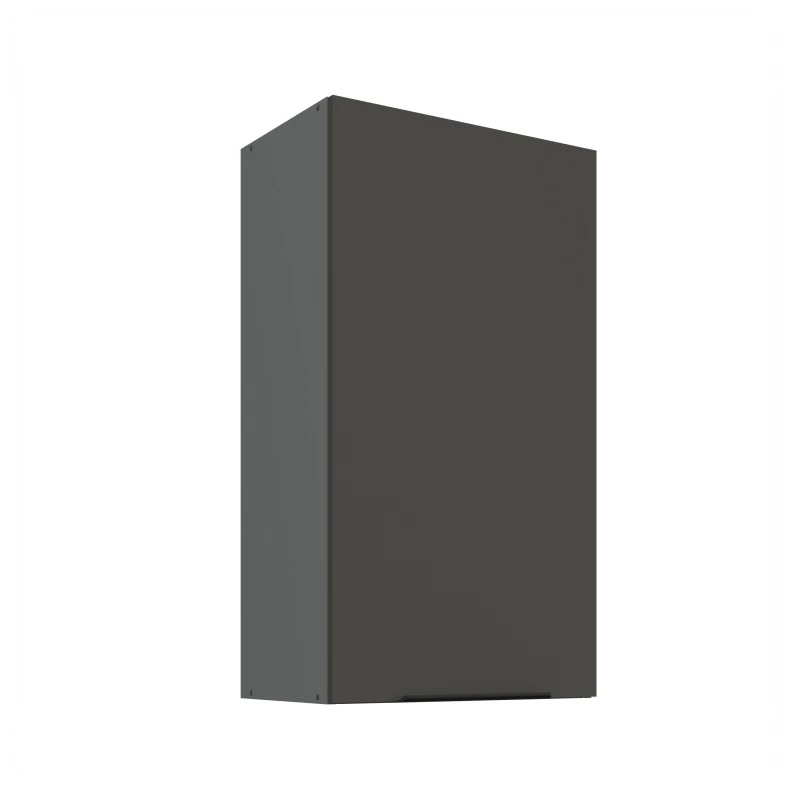 Hoher Wandschrank LUNARA – Breite 50 cm, Graphit/Anthrazit