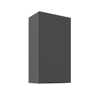 Hoher Wandschrank LUNARA – Breite 50 cm, Graphit/Anthrazit