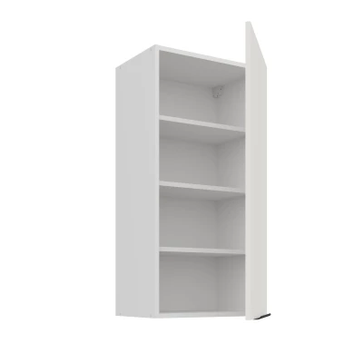 Hoher Wandschrank LUNARA – Breite 45 cm, weiß