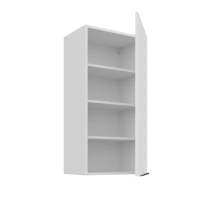 Hoher Wandschrank LUNARA – Breite 45 cm, weiß