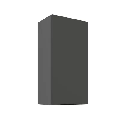 LUNARA Hochschrank – Breite 45 cm, Graphit/Anthrazit