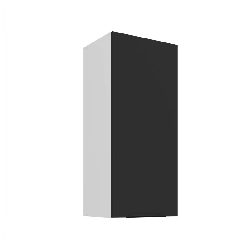 LUNARA Hochschrank – Breite 40 cm, schwarz/weiß