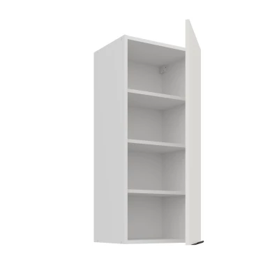 Hoher Wandschrank LUNARA – Breite 40 cm, weiß