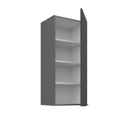 LUNARA Hochschrank – Breite 40 cm, Graphit/Anthrazit