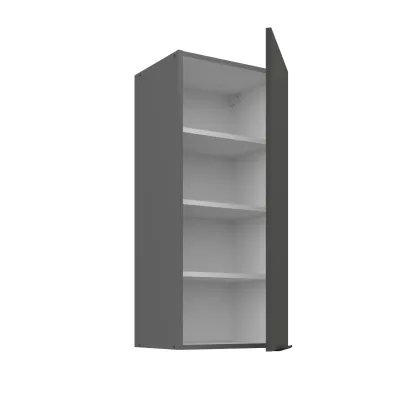 LUNARA Hochschrank – Breite 40 cm, Graphit/Anthrazit